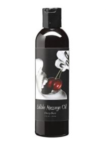 Edible Massage Oil Cherry Burst 8 Ounce (SKU: EBMSE001)