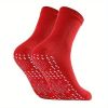 1 Pair Of Self-Heating Socks, Comfortable Elastic Resistant To Penetration Heating Socks Warm And Cold-Resistant Socks For Outdoor Activities, Skiing,